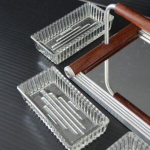 plateau apero : Service apéro art deco 1930 vintage 17