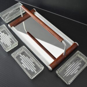 plateau apero : Service apéro art deco 1930 vintage 19