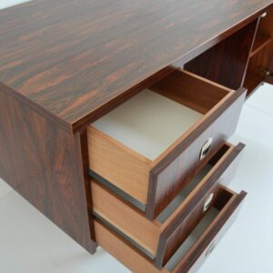Bureau scandinave palissandre 1950 vintage 18