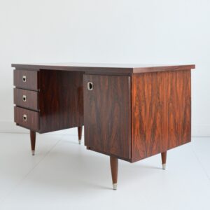 Bureau scandinave palissandre 1950 vintage 25