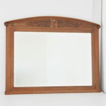 Grand miroir Art déco : bistrot 1920 vintage 12