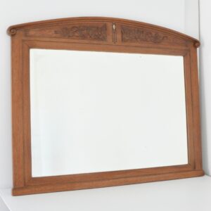 Grand miroir Art déco : bistrot 1920 vintage 18