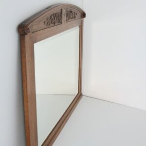 Grand miroir Art déco : bistrot 1920 vintage 19