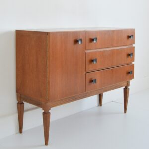 PEtite enfilade : Commode 1960 teck vintage 10
