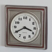 Horloge Quartz en céramique 1960 vintage 10