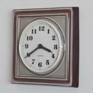 Horloge Quartz en céramique 1960 vintage 6