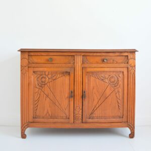 Meuble de rangement 1930 Art déco : Buffet Parisien vintage C