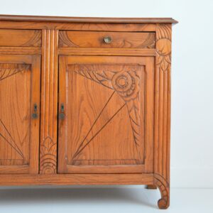Meuble de rangement 1930 Art déco : Buffet Parisien vintage D