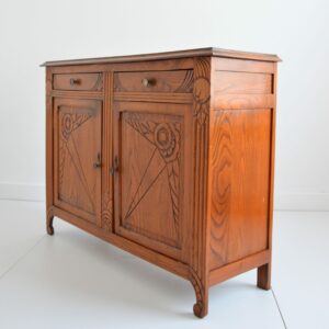 Meuble de rangement 1930 Art déco : Buffet Parisien vintage DD
