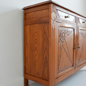 Meuble de rangement 1930 Art déco : Buffet Parisien vintage O