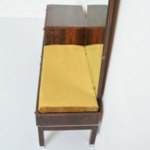 Meuble d&rsquo;entrée : Coiffeuse scandinave palissandre 1950 vintage 11