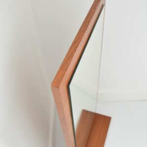Miroir scandinave teck 1960 vintage 15