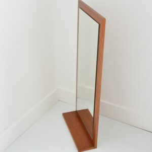 Miroir scandinave teck 1960 vintage 16