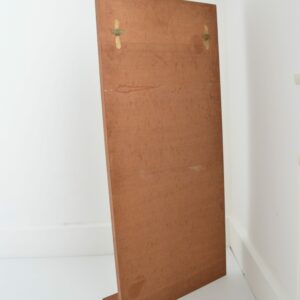 Miroir scandinave teck 1960 vintage 17
