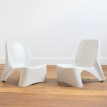 sièges – fauteuils fibre de verre 1960 vintage 3