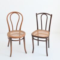 2 anciennes chaises Thonet / Bistrot 1930 vintage