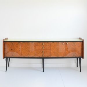 Enfilade : Buffet : Vaisselier Mid-Century par Osvaldo Borsani, Italie 1950 vintage 1
