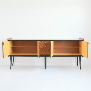 Enfilade : Buffet : Vaisselier Mid-Century par Osvaldo Borsani, Italie 1950 vintage 14