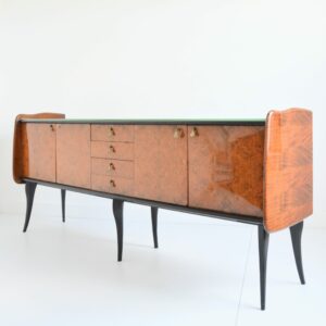Enfilade : Buffet : Vaisselier Mid-Century par Osvaldo Borsani, Italie 1950 vintage 16