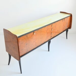 Enfilade : Buffet : Vaisselier Mid-Century par Osvaldo Borsani, Italie 1950 vintage 39