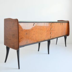 Enfilade : Buffet : Vaisselier Mid-Century par Osvaldo Borsani, Italie 1950 vintage 43