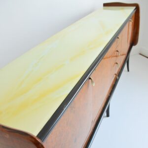 Enfilade : Buffet : Vaisselier Mid-Century par Osvaldo Borsani, Italie 1950 vintage 46