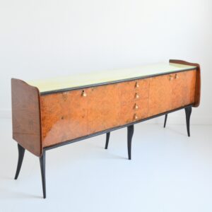 Enfilade : Buffet : Vaisselier Mid-Century par Osvaldo Borsani, Italie 1950 vintage 60