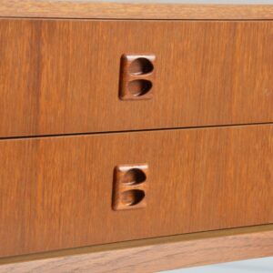 PEtite enfilade scandinave teck 1960 vintage 14