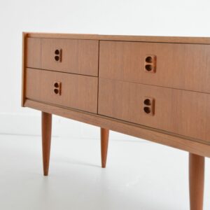PEtite enfilade scandinave teck 1960 vintage 21