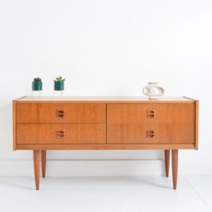 PEtite enfilade scandinave teck 1960 vintage 3