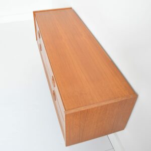 PEtite enfilade scandinave teck 1960 vintage 8