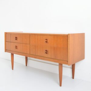 PEtite enfilade scandinave teck 1960 vintage 9