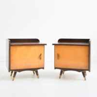 Paire de chevets 1950 vintage