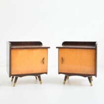 Paire de chevets 1950 vintage 2