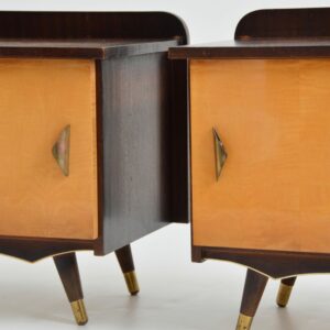 Paire de chevets 1950 vintage 7