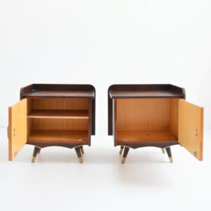 Paire de chevets 1950 vintage 9