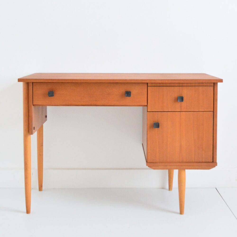 Bureau scandinave teck 1960 vintage