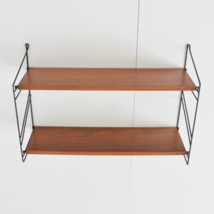Etagère string scandinave teck 1950 vintage 4