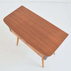 Petite console : Chevet pieds compas 1950 vintage 15