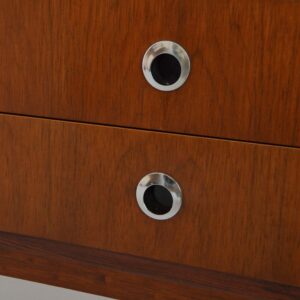 Petite enfilade scandinave teck et palissandre 1950 vintage 19