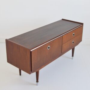 Petite enfilade scandinave teck et palissandre 1950 vintage 21