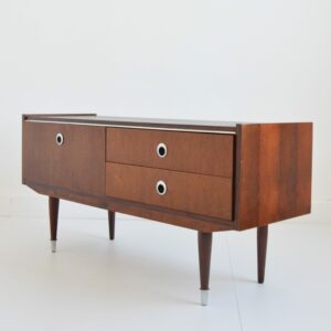 Petite enfilade scandinave teck et palissandre 1950 vintage 26
