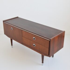 Petite enfilade scandinave teck et palissandre 1950 vintage 27
