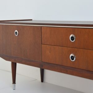 Petite enfilade scandinave teck et palissandre 1950 vintage 7