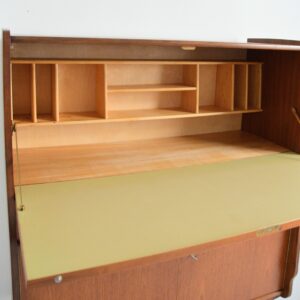 Secrétaire scandinave teck 1960 vintage 17