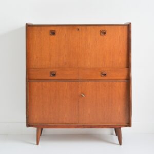 Secrétaire scandinave teck 1960 vintage 2
