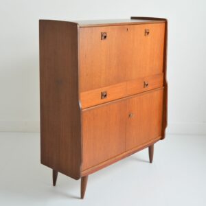 Secrétaire scandinave teck 1960 vintage 25