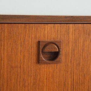 Secrétaire scandinave teck 1960 vintage 6