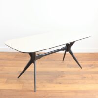 Table à manger Italienne Ico Parisi années 50 / 60 vintage