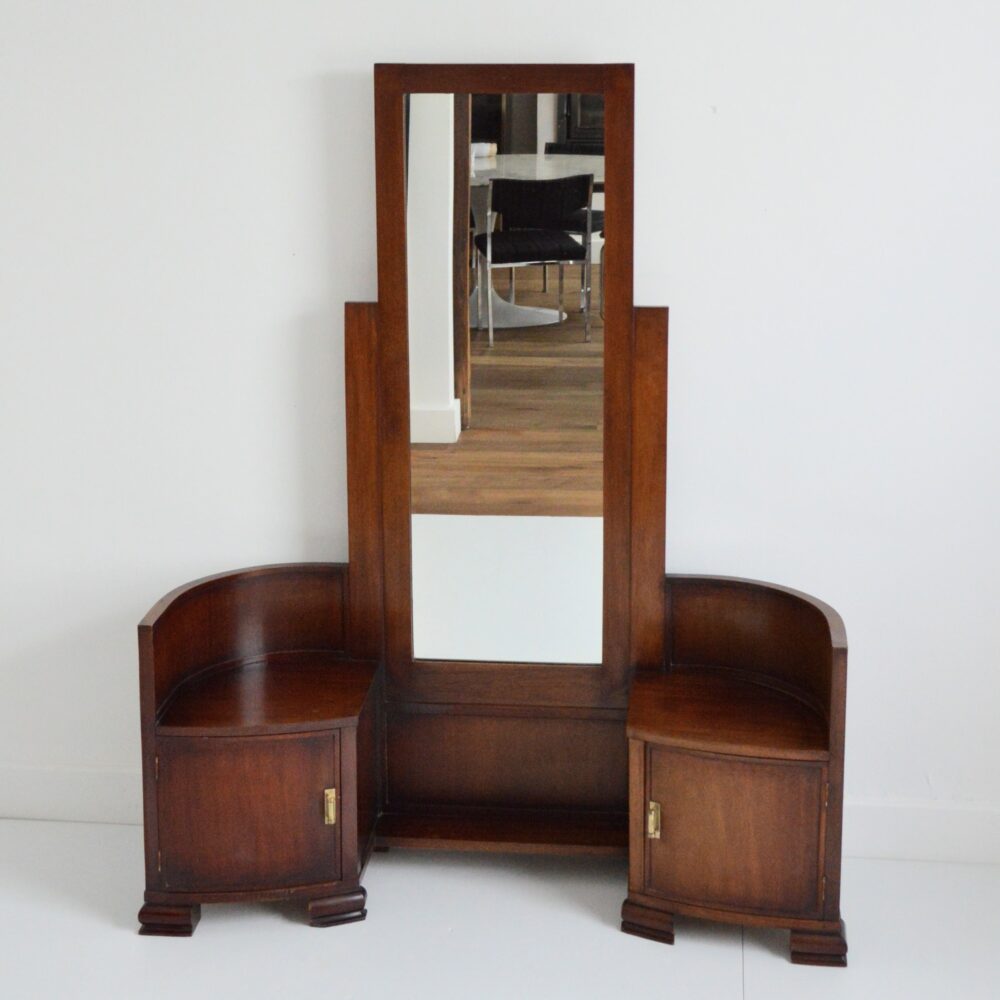 Coiffeuse / Meuble d’entrée Art Déco 1930